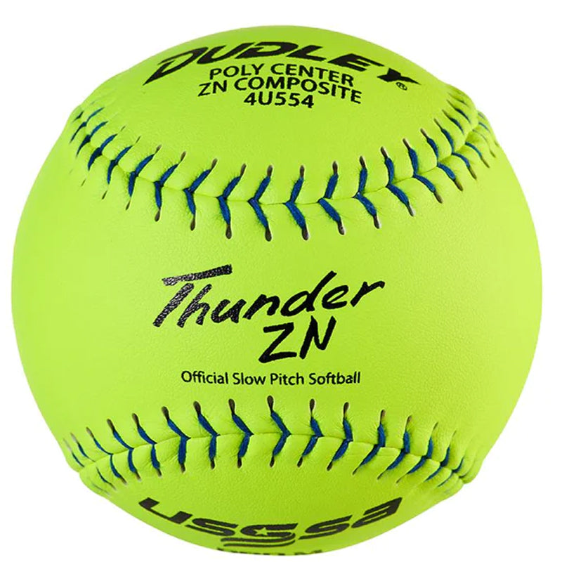 1 Dozen Used 12 Slow Pitch Softballs -- Random WORTH,DUDLEY,TRUMP
