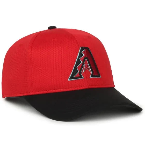 Outdoor Cap MLB Replica Adjustable Baseball Cap: MLB350 Apparel Outdoor Cap Adult Diamondbacks 