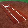 Portolite Pro Spiked Softball Game Mat (with lines): PROSP1036 Training & Field Portolite 