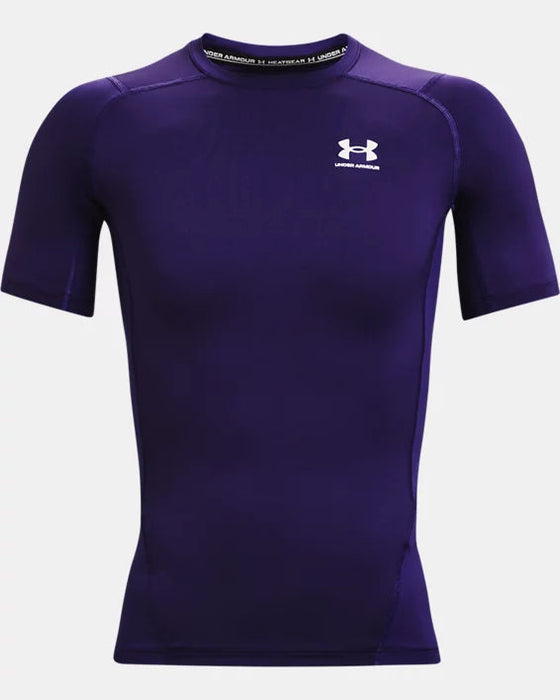 Under Armour Men's HeatGear® Short Sleeve Shirt: 1361518 Apparel Under Armour Purple Small 