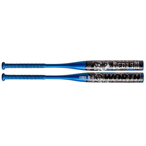 2025 Worth Bedlam Phil Matte XL 1-Piece 12.75 Inch USSSA Slowpitch Softball Bat: WSU5PMB1L Bats Worth 