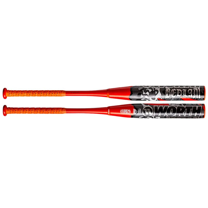 2025 Worth Bedlam Phil Matte XL End-Loaded 2-Piece 12.5 Inch USSSA Slowpitch Softball Bat: WSU5PMBL Bats Worth 