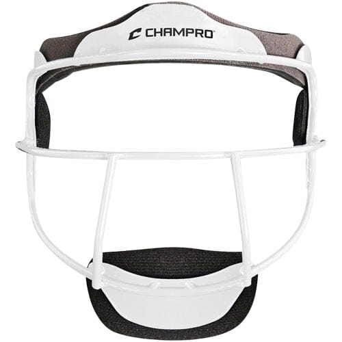 Champro Grill Softball Mask Adult and Youth: CM01 Equipment Champro White Adult 