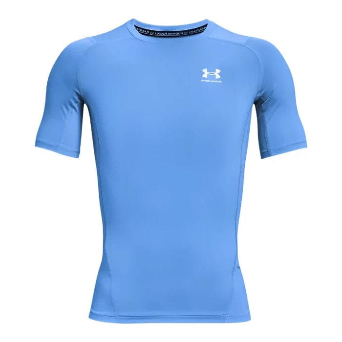 Under Armour Men's HeatGear® Short Sleeve Shirt: 1361518 Apparel Under Armour Carolina Blue Small 