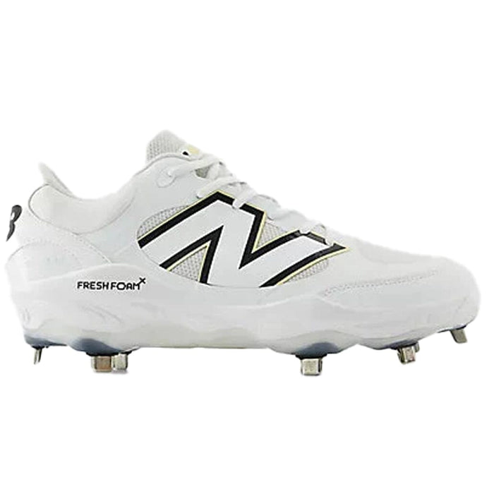 New Balance Fresh Foam X 3000v7 Men's Metal Low Cleat: L3000v7 Footwear New Balance 7 White 