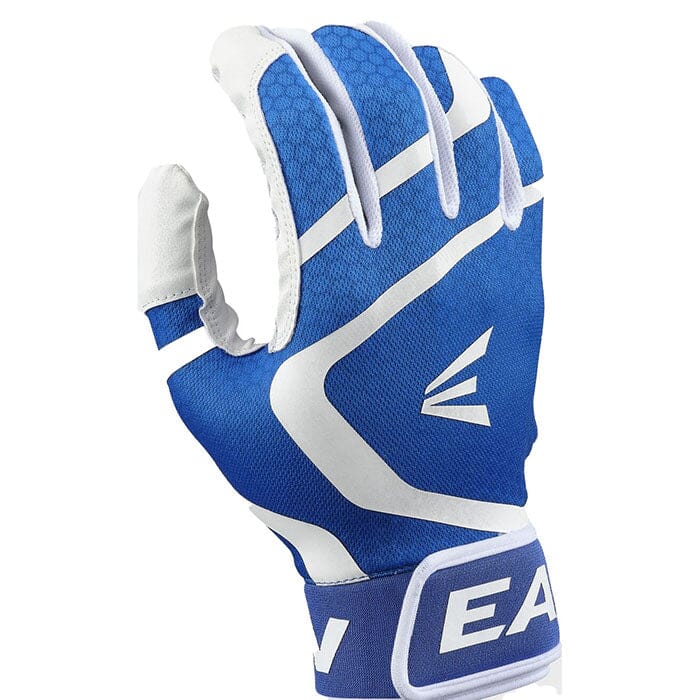 Easton MAV GT Youth Batting Gloves: MAVGTY Equipment Easton Small White/Royal 