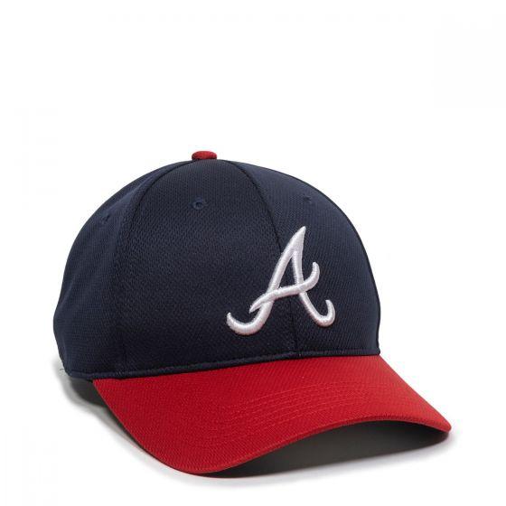 Outdoor Cap MLB Replica Adjustable Baseball Cap: MLB350 Adult / Braves