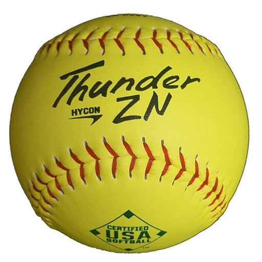 Dudley 12 Thunder Zn Composite Cover .44/375 Softballs (Dozen)