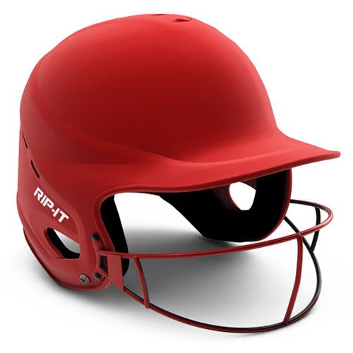Easton Pro x Matte Batting Helmet - Junior Red