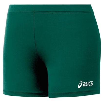 Genuine ASICS Women's 3 Circuit Nylon/Spandex Compression Volleyball Shorts
